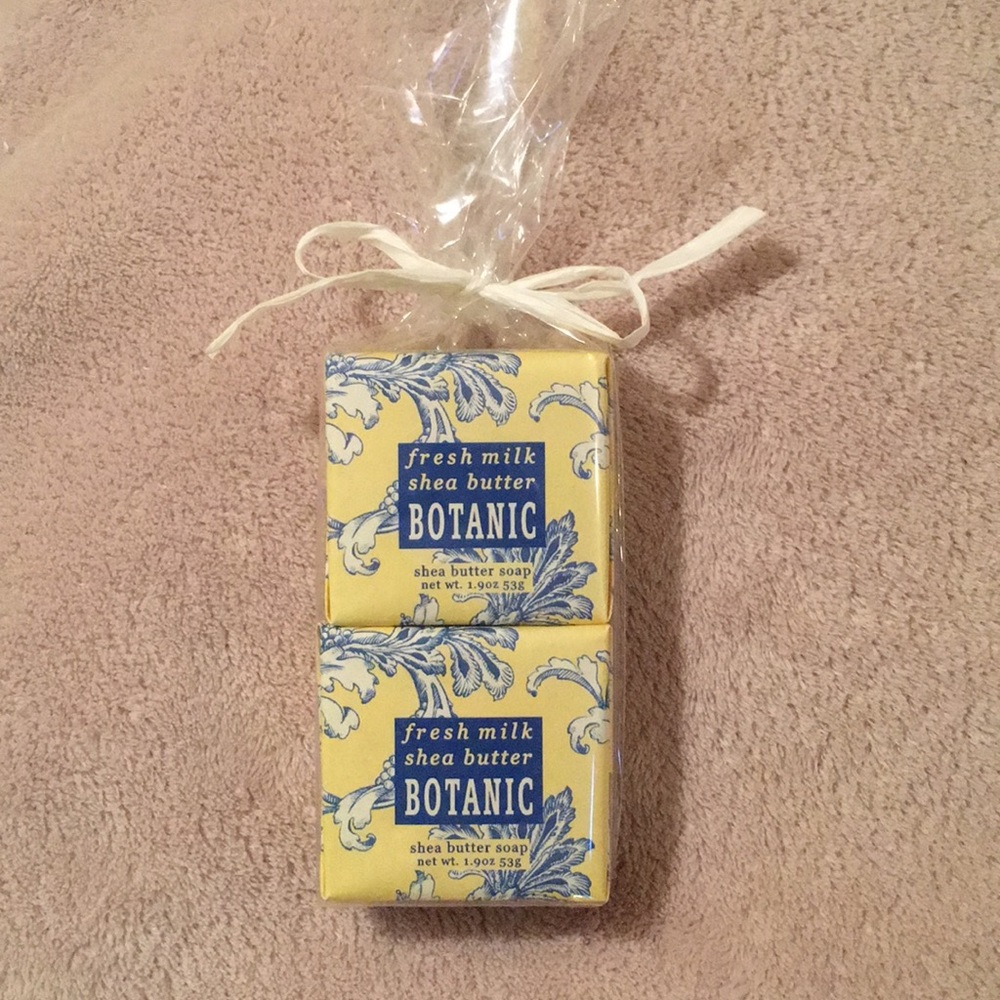 Fresh Milk Artisan Shea Butter Soap Set of 2 1.9oz